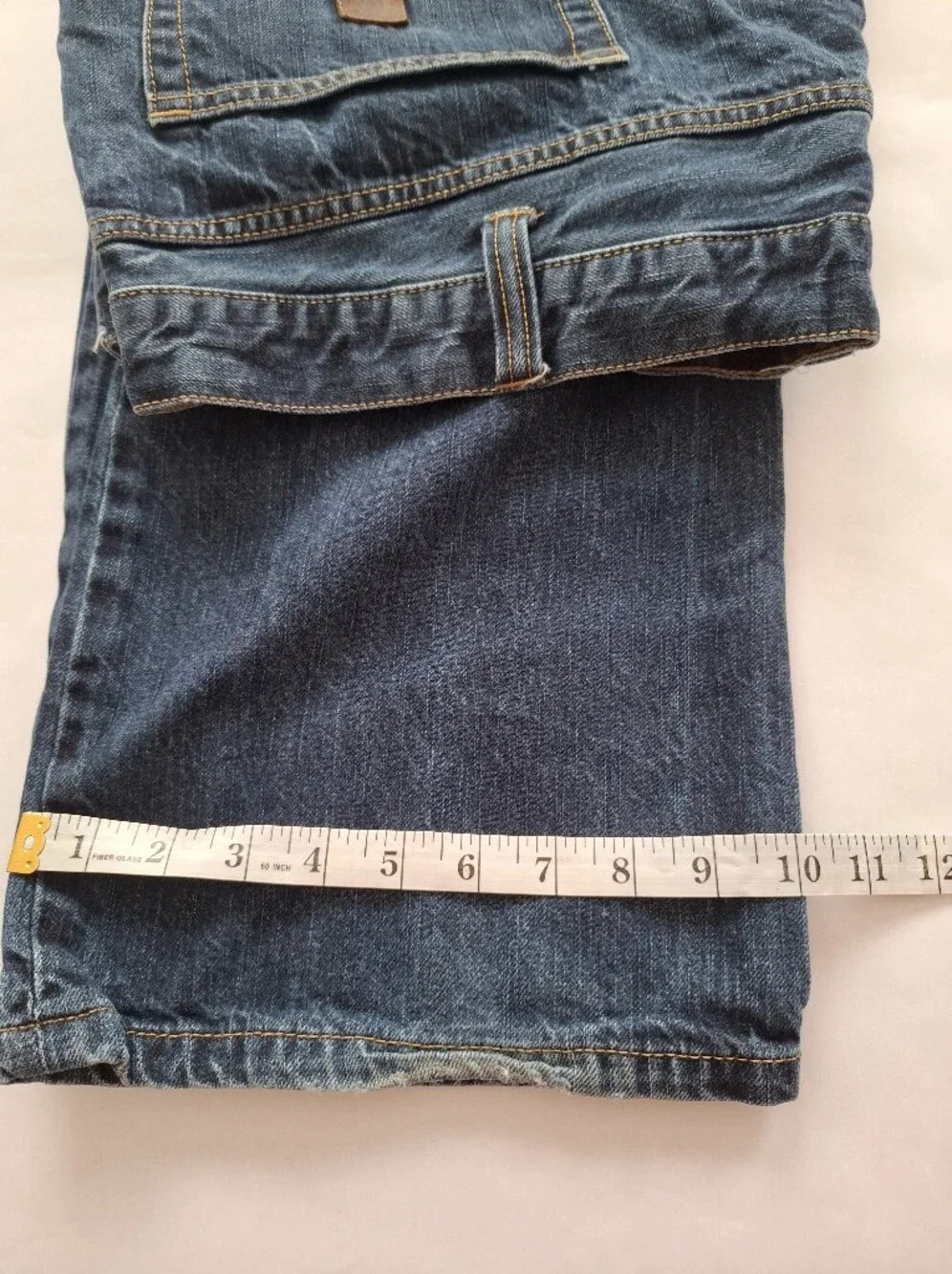 Carhartt Classic Dark Blue Men's Jeans Relaxed Fit 44X34